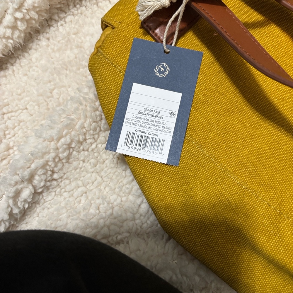 Universal Thread Mustard Backpack - Picture 2 of 7